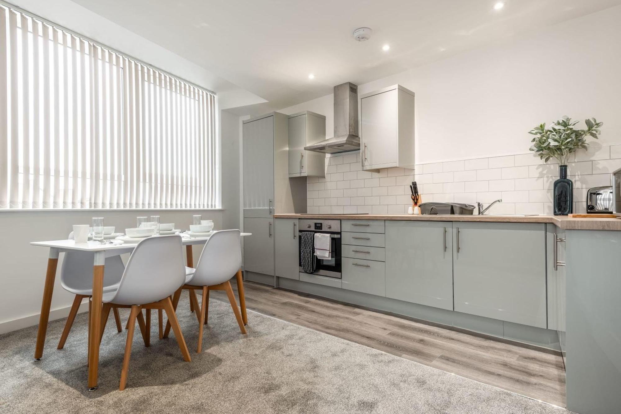 Lovely 1 Bedroom Apartment In Central Rotherham Exterior foto